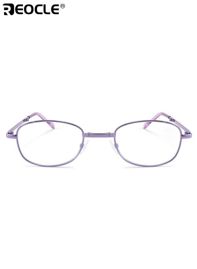 ريوكل نظارات قراءة نسائية قابلة للطي مع حجب الضوء الأزرق وتصميم محمول، نظارات عصرية مع عدسات HD تناسب الأسلوب الناضج - Image 4