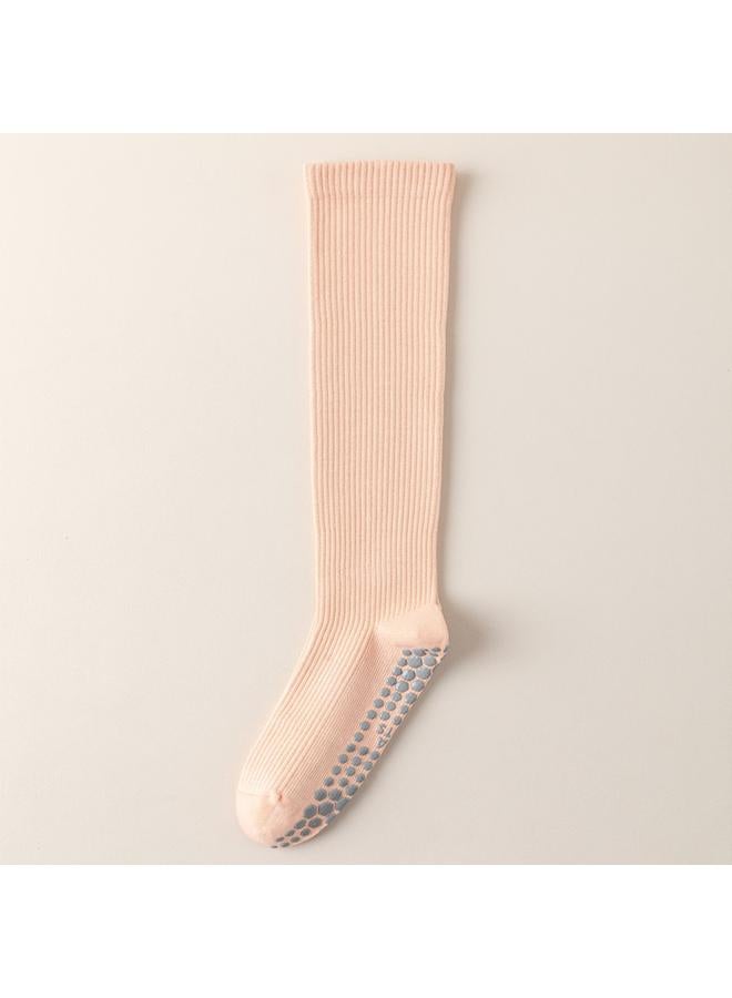 Bluejw Color Matching Yoga Calf Socks Professional Non-slip Pilates Pressure Sports Socks Children Spring And Autumn Fitness Dance Stockings - Image 1
