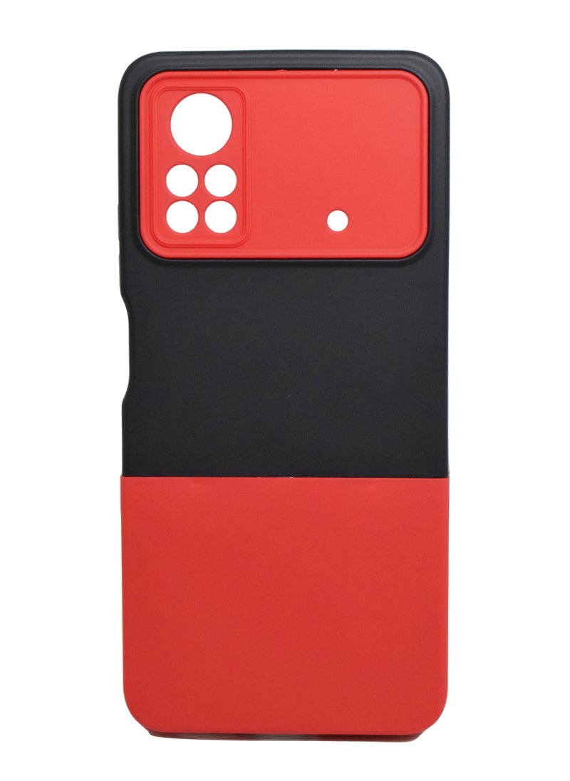 Houmt Poco X4 Pro Case Cover Soft Silicone Slim Protective Shockproof with Anti-Scratch Microfiber Cloth Lining Back Cover 360 Degree Protection  - Image 1