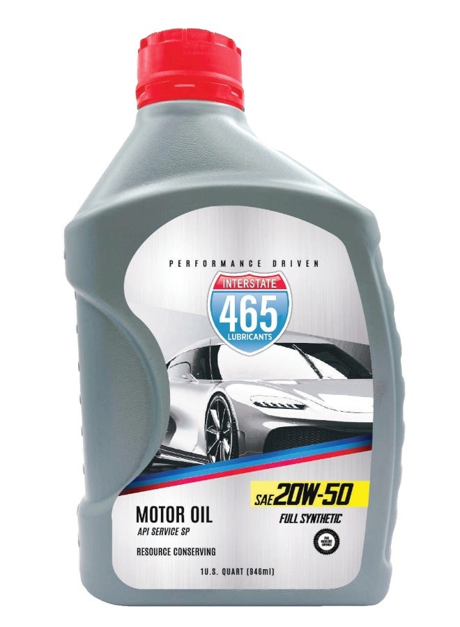 زيوت 465 زيت الماكينة التخليقي بالكامل 946 مل 
20W-50 - Image 2