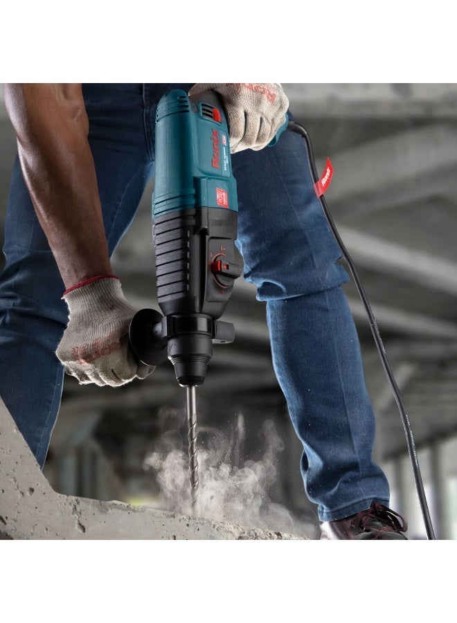RONIX Rotary Hammer Kit 850W 26mm, 3.5J, SDS-Plus, 0-1200RPM, German Engineering #Ronix 2725K - Image 3