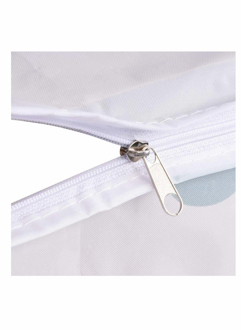 KASTWAVE Washing Machine Cover,  Top and Front Load Washer Cover, Waterproof Dustproof Anti-splash Cover Cap Washing Machine Zipped Cover Wrapping Protective Cover  - Image 4