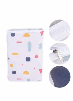 KASTWAVE Washing Machine Cover,  Top and Front Load Washer Cover, Waterproof Dustproof Anti-splash Cover Cap Washing Machine Zipped Cover Wrapping Protective Cover  - Image 3