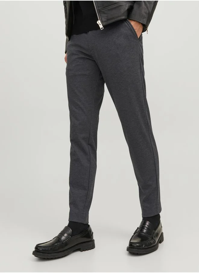 JACK & JONES Slim Fit Chino Pants with 5-Pocket Construct