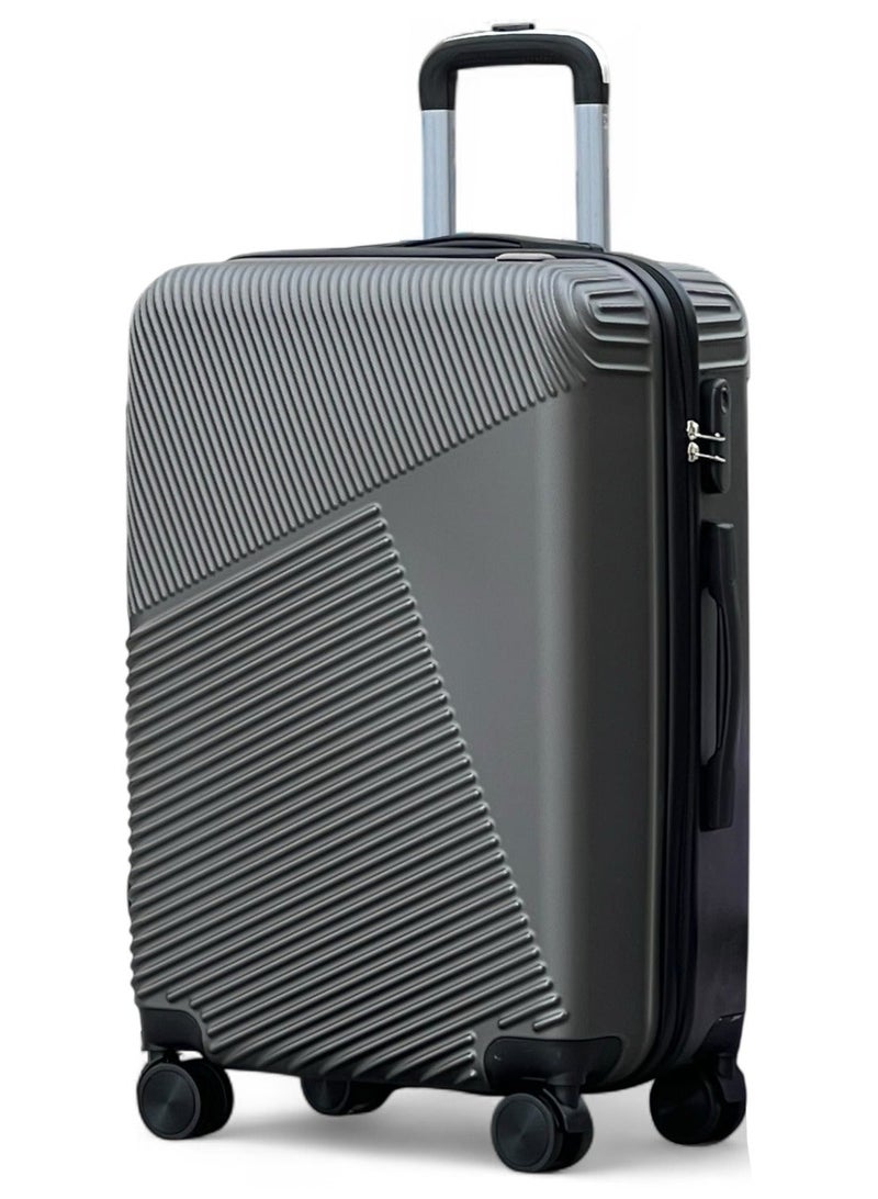 ZAAPPY Hard Shell Lightweight 24 Inch (20-25kg) Luggage, Smooth Wheels, Secured Locks - Image 1