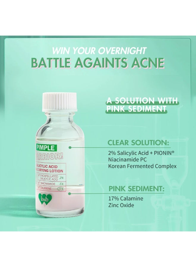 بي ان بي مجموعة بارين بليس المزدوجة والثلاثية المفعول من بي إن بي - لوشن لتجفيف حب الشباب ومحارب البثور ١٥ غرامًا - لوشن لتقليص حب الشباب [مجموعة من ٣ قطع] - Image 3