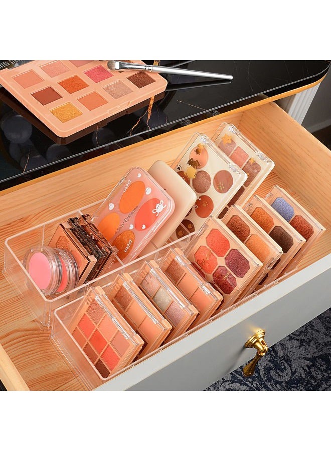 JessLab Acrylic Organizer, 6 Cube Sections Makeup Organizer for Drawer, Makeup Organizer for Vanity, Countertop, Bathroom, Kitchen and Cabinet Storage  - Image 5
