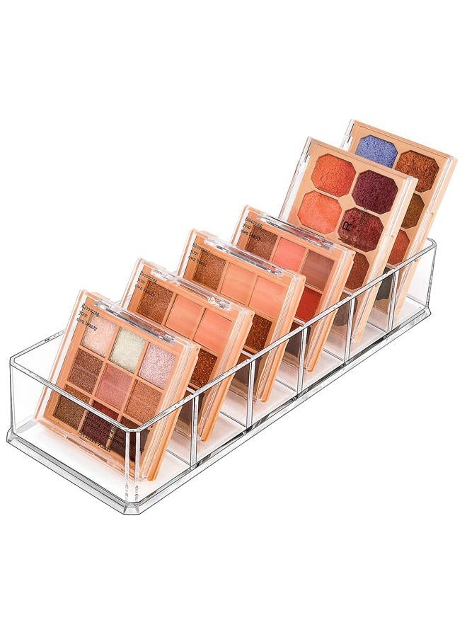 JessLab Acrylic Organizer, 6 Cube Sections Makeup Organizer for Drawer, Makeup Organizer for Vanity, Countertop, Bathroom, Kitchen and Cabinet Storage  - Image 1