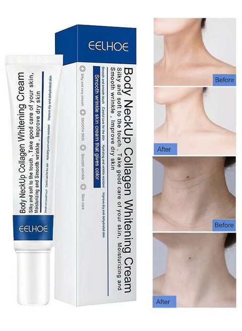 Collagen Neck Cream for Tightening, Lifting and Whitening Neck Skin
