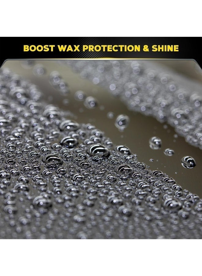 زيروكسكير مجموعة Zerox Care Advance المكونة من 4 قطع: شامبو غسيل وتلميع (Wash & Wax) للسيارات (473 مل) - رغوة تنظيف عميقة، تركيبة متوازنة الحموضة (pH)، لمعان فائق، آمن على الطلاء، يزيل الأوساخ ويستعيد اللمعان - Z8116. - Image 5