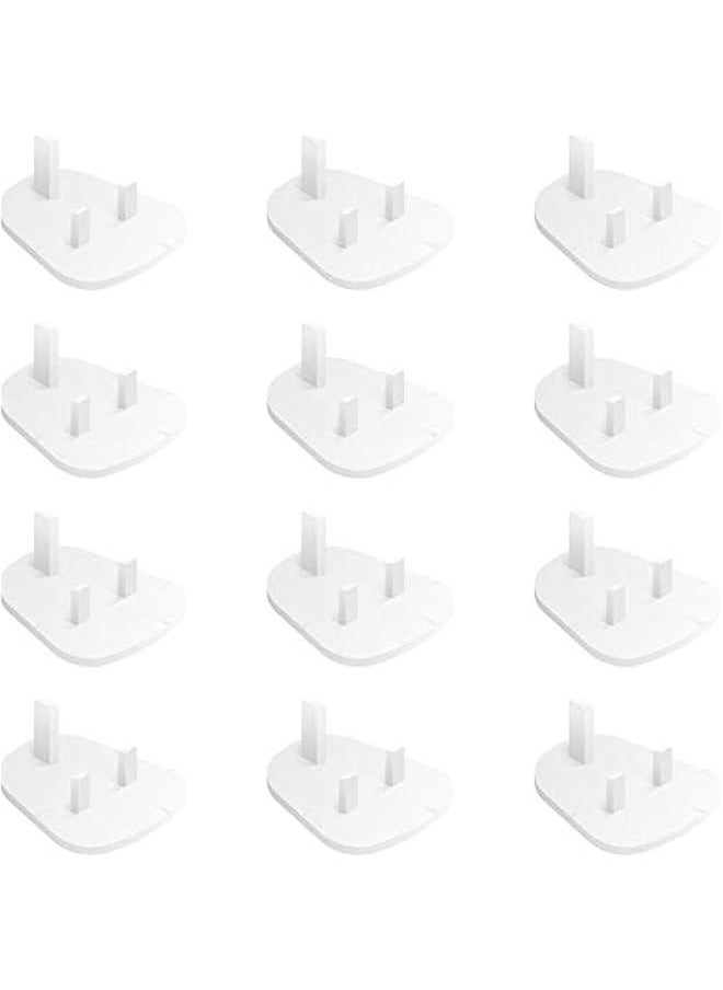 Gonice Baby Safety Plastic Socket Plug Cover Protector For infants Kids UK Type 12pcs  - Image 1