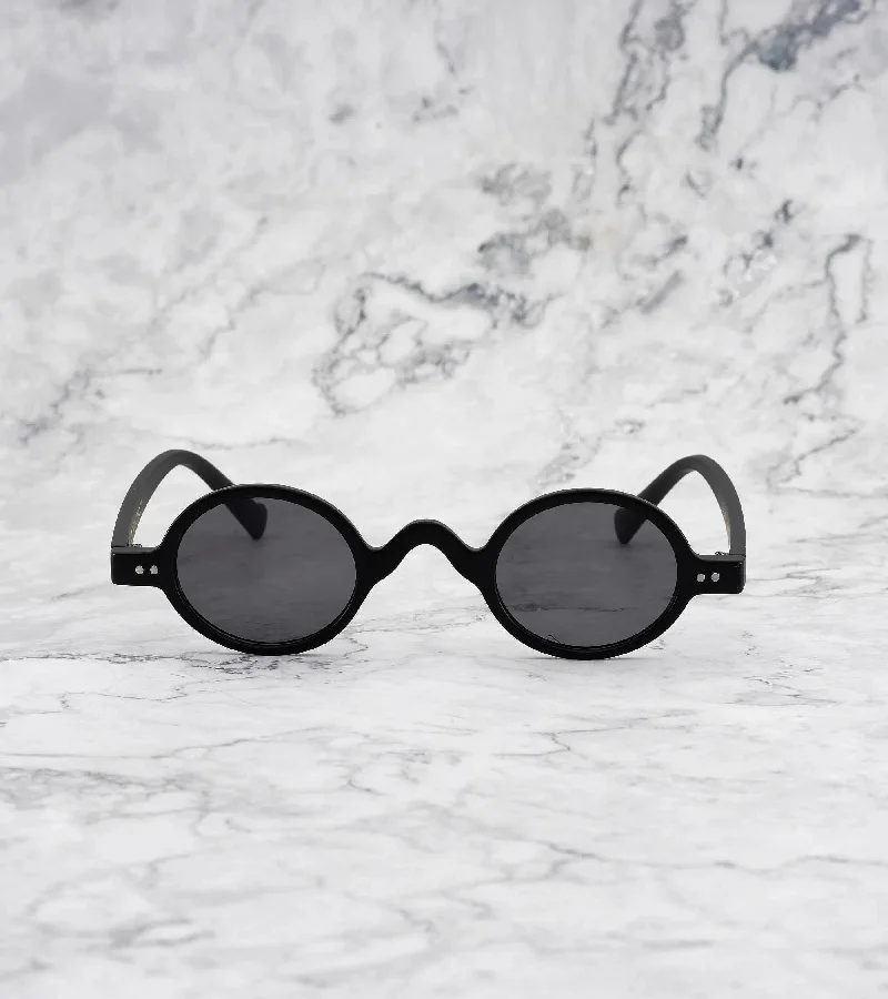 Explicit Poets Explicit Poets Unisex LIAM Matt Black - Black Stylish Sunglasses, 9EP4M