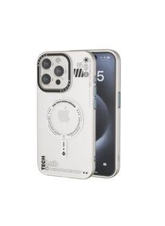 Mezone Tech iPhone 14 Matte MagSafe Case, Shockproof & Anti-Yellowing Phone Case Reinforced Corners with Airguard, White  - Image 1