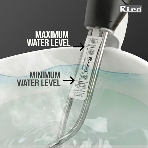 Rico IRPRO 1500w Shockproof Japanese Technology Electric Water Heater Immersion Rod With Waterproof & Protection | Instant Heating With Bucket Holder | ISI Certified 2 Year Replacement Warranty - Image 5