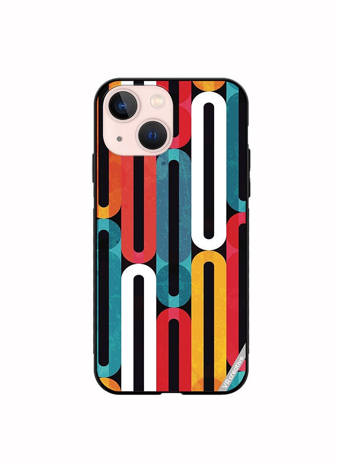 VR CREATIVE Protective Case Cover For Apple iPhone 13 mini Marcus Water Multicolor Design - Image 1