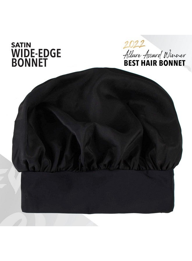 Evolve Evolve Satin Wide Edge Bonnet Black - Image 3