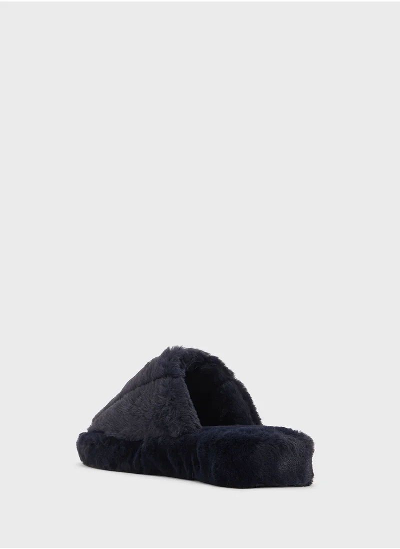جينجر Platform Casual Bedroom Slipper
