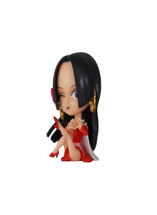 Offo Boa Hancock Mini Sitting Action Figure – One Piece Anime PVC Collectible Statue for Home Décor, Office Desk & Study Table | Lightweight Durable Figurine Gift for Fans - Image 3