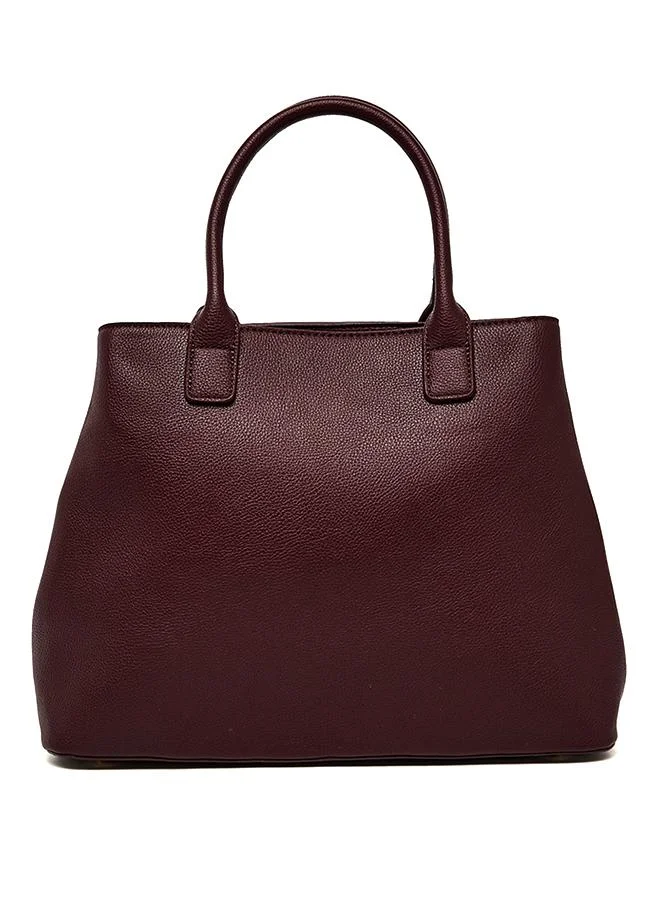 Anne Klein  Textured Zippered Satchel Bag for Women | Best Price UAE