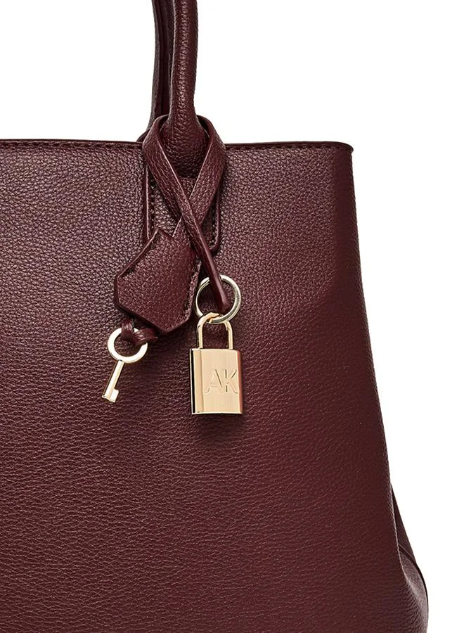 Anne Klein  Textured Zippered Satchel Bag for Women | Best Price UAE