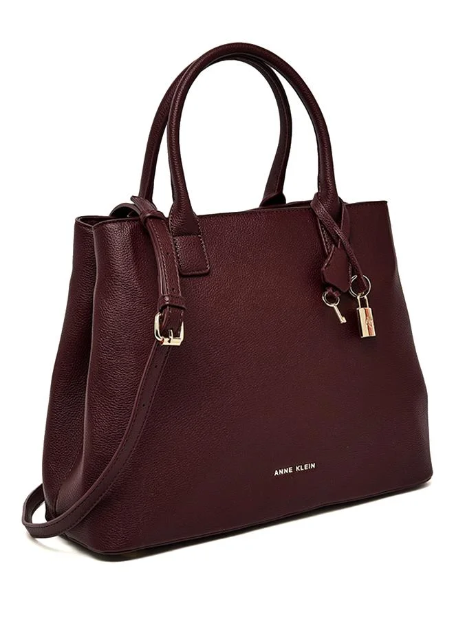 Anne Klein  Textured Zippered Satchel Bag for Women | Best Price UAE