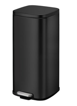 EKO 30L Square Step Bin Stella - Black | Large Pedal Bin with Soft-Close Lid | Fingerprint-Resistant Finish | Removable Inner Liner - pzsku/Z820736E674A02ACEA864Z/45/_/1730204855/7434ad9e-cf68-4b81-b127-2fe4a45a4b90