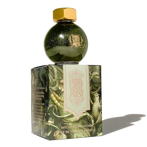 Ferris Wheel Press Fountain Pen Ink | FerriTales Collection | Light Green with Champagne Shimmer | 20ml - Image 1