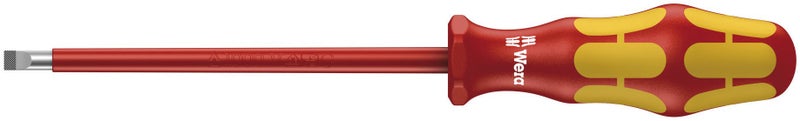 Wera 05006120001 Kraftform Plus VDE 160i Slotted Insulated Screwdriver Lasertip 55mm Head 5 Blade Length - Image 2
