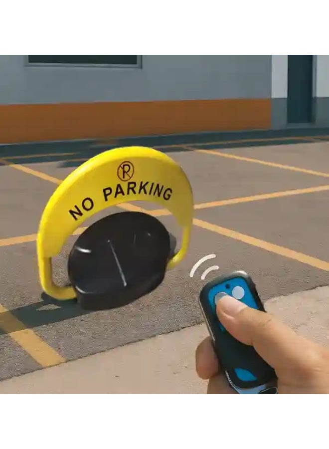 Automatic Remote Control Parking Lock with 110dB Alarm – Waterproof Heavy-Duty Barrier, Anti-Theft Car Space Protector, Dual Lock System - Image 2
