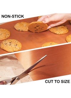 HY Oven Grill Mat Teflon Sheet 3 Pack for Heat Press Transfer Non-Stick Paper Reusable Heat Resistant Craft, High-temperature oven food-grade Baking Cloth Nonstick Oilcloth  - Image 4