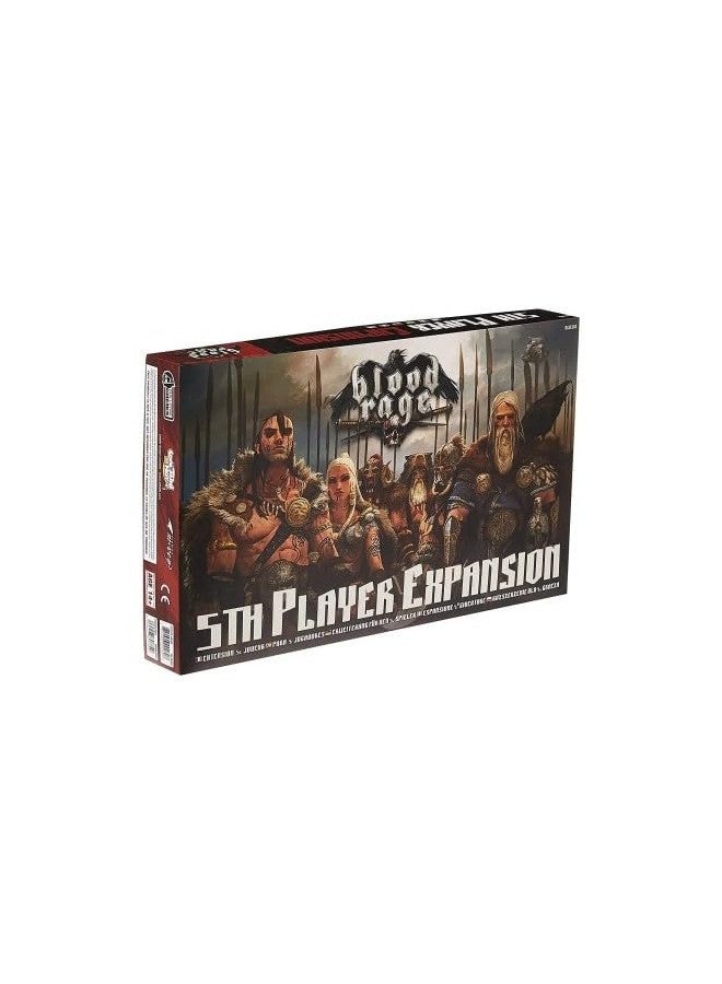 CMON Blood Rage 5th Player Board Game Expansion | Strategy Game | Viking Battle Game | Tabletop Miniatures Game for Adults and Teens | Ages 14+ | 2-4 Players | Average Playtime 60-90 Minutes | Made - Image 4