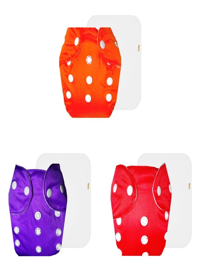 حفاضات دمبلدو لايت القماشية مع حشوة قطنية (عبوة من 3 قطع) | ملائمة ومريحة | تسمح بمرور الهواء | أزرار كبس قابلة للتعديل | موثوق بها من قبل الأمهات | من 3 أشهر إلى سنتين | مناسبة للجنسين - Image 1