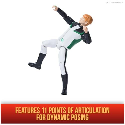 DC Comics, Superman Green Lantern 12-inch Superhero Action Figure, Kids Toys for Boys and Girls Pretend Play, for Ages 4 and Up - Image 5