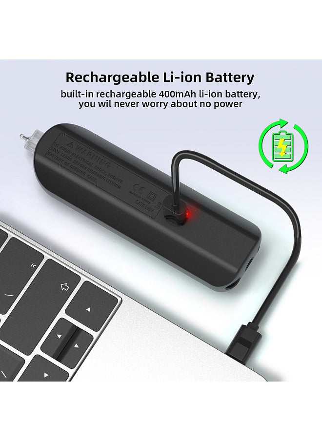 BSIDE Handheld Digital Multimeter Electric Test Pen Professional Voltage Resistance Diode Tester Live Wire Recognition Meter with Automatic Shutdown and Flashlight Function  - Image 2