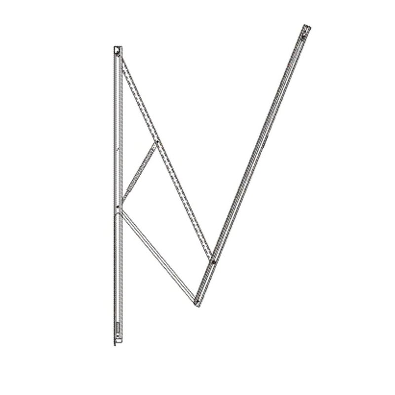 Dometic 3312487.006B 9100 Power Awning Arm Assembly Kit - Right Hand, White - Image 2