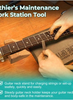Excefore Cork Guitar Neck Rest, Natural Cork Support Pillow for Guitar Repair and Maintenanc  - Image 4
