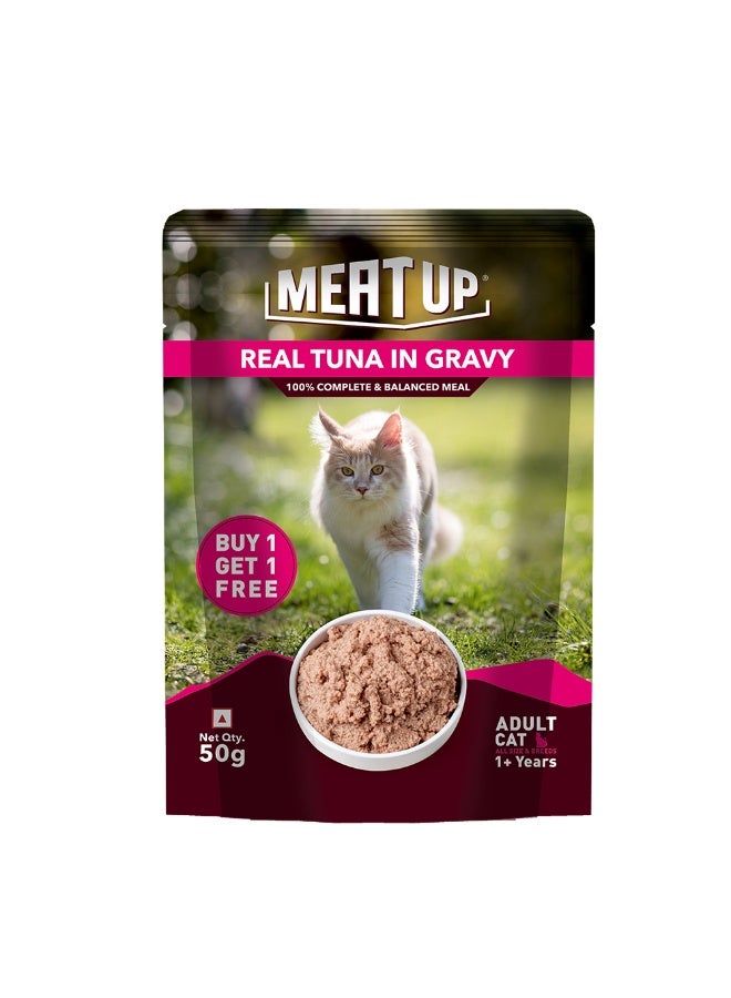 Meat Up Cat Wet Food Tuna Fish in Gravy - Image 2