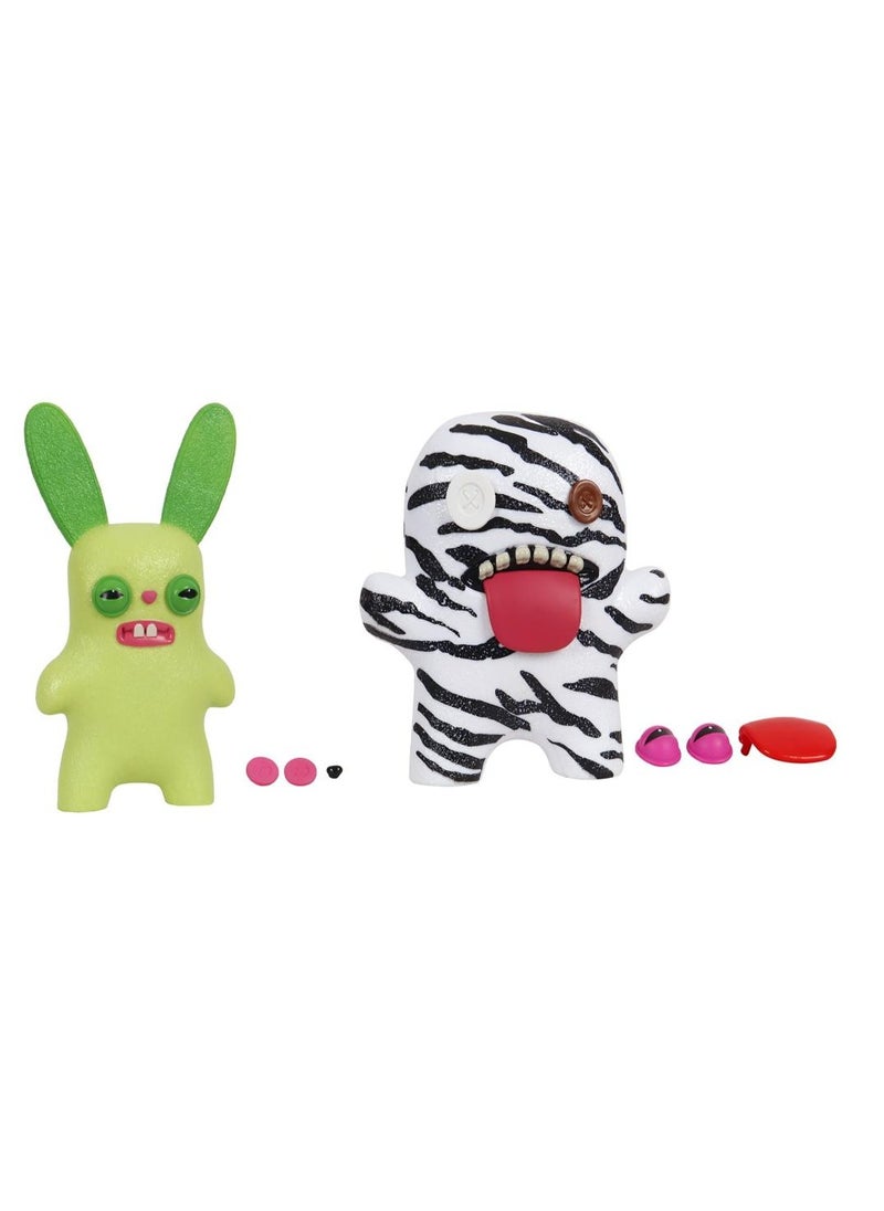 Fuggler Figure Customizable 2-in-1 Pack, Assorted 1 Piece  (Style & Color May Vary) | Collectible Figure | Funny Ugly Monster | Cute Monster Doll