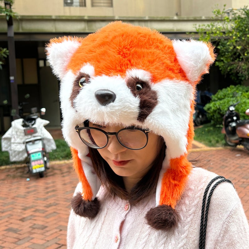 Cartoon Animal Plush Ear Protection Hat Children'S Student Performance Po Props Couple Headgear Cute Activity Gift - Image 1
