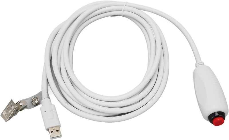 Nurse Call Cable, USB Plug Universal Replacement Push Cord with Clip, Emergency Call Pager Cable for Nurse Station, 9.8ft ABS Nurse Call Cord for Patients - Image 5