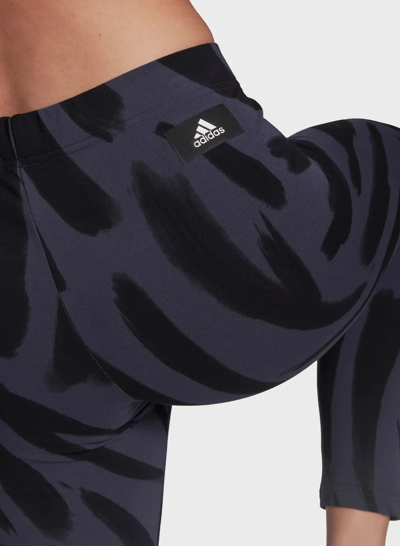 Adidas Feel Fierce Graphic Leggings