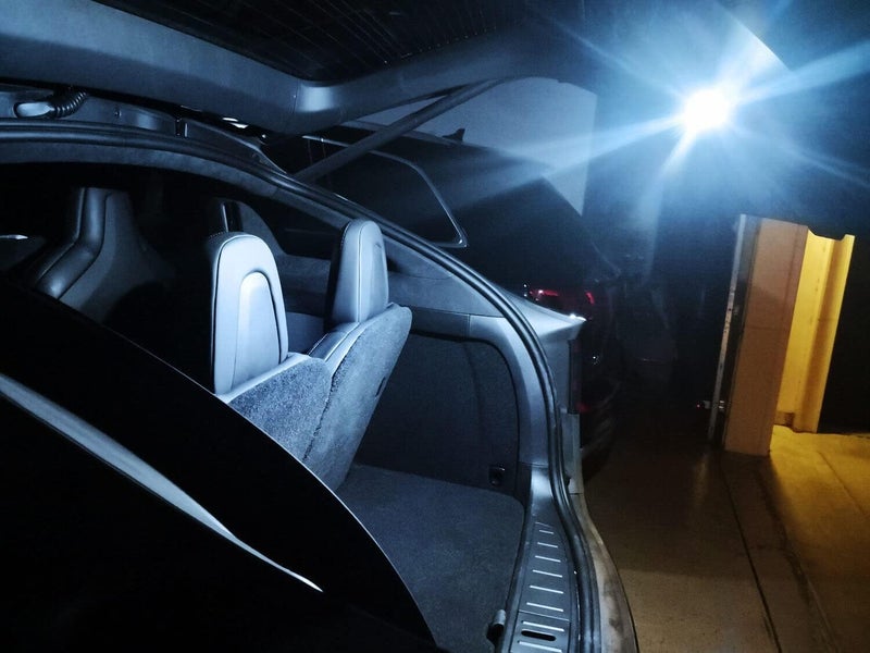 Vuzmode Ice Blue Trunk Cargo Area Lights for Tesla - Image 2