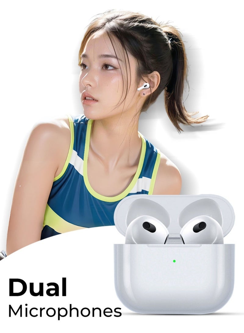 جلاسولوجي G T A-3 Truly Wireless Earbuds Thumping Bass Multi Mode 5H Playtime Magnetic Wireless Charging Customized Sound Gaming Mode - Image 1