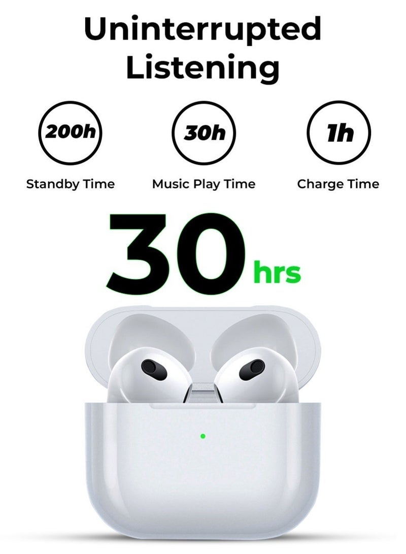 جلاسولوجي G T A-3 Truly Wireless Earbuds Thumping Bass Multi Mode 5H Playtime Magnetic Wireless Charging Customized Sound Gaming Mode - Image 2
