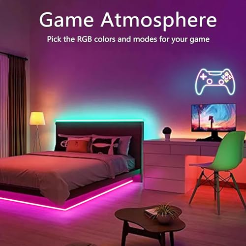 KBR RGB Neon LED Strip Light with Remote and Silicone Diffuser – Flexible Multicolor Rope Light for Home, Bedroom, Gaming Room, Party, and Decorative Lighting (5 Meter) - Image 3