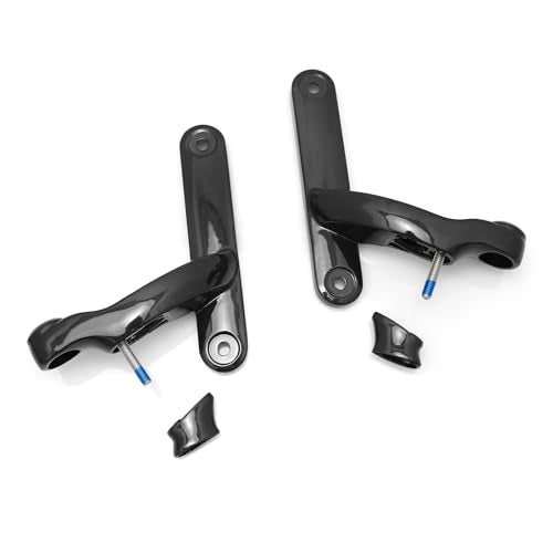 TOPRAMETAL For harley street glide fog passing light kit LED motorcycle fog Auxiliary Lighting Bracket for harley davidson spot light bracket (Bracket + Mounts -Gloss Black) - Image 1