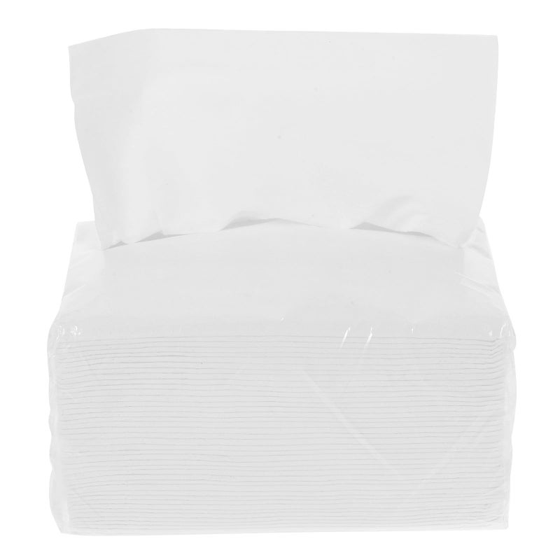 مناديل ورقية بيضاء قابلة للتخلص بكميات كبيرة 6 عبوات مناديل عشاء ناعمة وماصة - Image 2