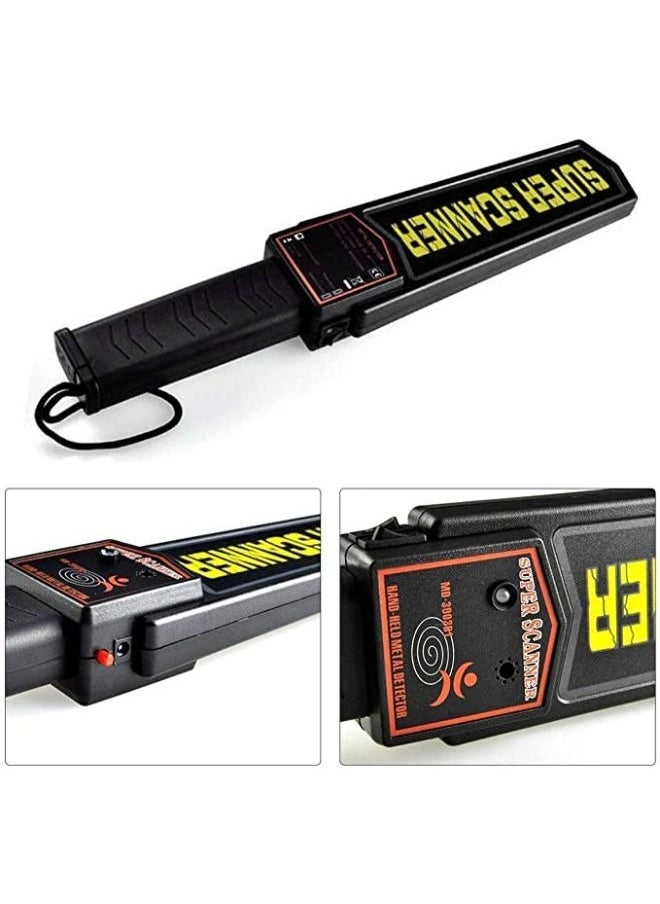 Generic - Handheld Metal Detector Security Alarm and Vibration Super Scanner Metal Detector for Public Security Detector - Image 1