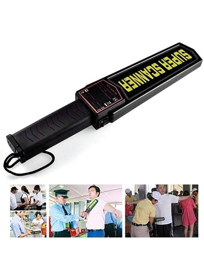 Generic - Handheld Metal Detector Security Alarm and Vibration Super Scanner Metal Detector for Public Security Detector - Image 1