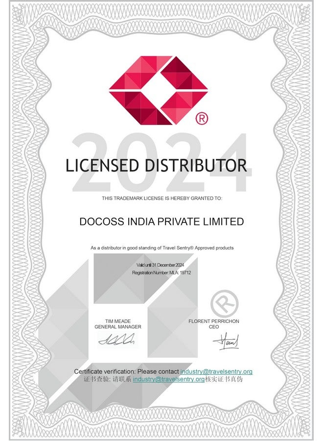 دوكوس مجموعة من 2 قفل TSA معدني - 202 قفل TSA للأمتعة، قفل رقمي للحقيبة، أقفال صغيرة للأمتعة، قفل TSA مركب بكلمة مرور للسفر (أسود، أبيض) - Image 4